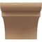 Ekena Millwork 4in. W x 4in. H x 12in. L Yorktown Woodgrain TimberThane Rafter Tail, Primed Tan RFTUR04X04X12YORRCPR - alternate 3